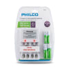 CARGADOR C/2 PILAS AA 2700 MAH + 2 AAA 1200 MAH PRE-CARGADAS 42PLC9854G1