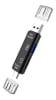 LECTOR MICRO USB / USB 3 EN 1 OTG1