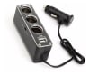 IN CAR TRIPLE SOCKET 12V WF-0120 USB1