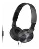 AUDIFONO SONY ZX310AP NEGRO C/MIC1