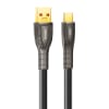 CABLE TIPO C 66W 1.2MTS NEGRO CARGA RAPIDA REMAX RC-C167 A-C1