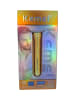 MAQUINA DE AFEITAR KEMEI RECARGABLE METALICO DORADO KM-18163