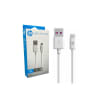 CABLE HP DHC-TC100-2M TIPO C BLANCO 2MTS 3AMP1