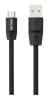 PHILIPS CABLE MICRO USB 1.2 MTS GOMA PLANO NEGRO1