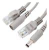 CABLE RED + CORRIENTE ARMADO PARA CAMARA NVR 10M1