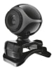 TRUST EXIS WEBCAM BLACK/SILVER FOR PC & LAPTOP HD1