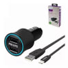 CABLE LIGHTING + CARGADOR DE AUTO USB DLP2553+DLC25081