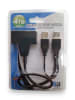 ADAPTADOR USB 3.0 A SAATA 2.5 CON DOBLE USB Y CAJA3