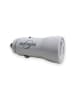 Cargador Auto Usb Y Tipo C 12v-24v Carga Rápida 20w Mini QC3.0 NVS-2331