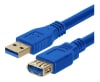 CABLE DE EXTENSION PASIVO USB 3.0 A-A 1.8 METROS M/H GOLD1 CABLE DE EXTENSION PASIVO USB 3.0 A-A 1.8 METROS M/H GOLD1