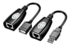 ADAPTADOR USB EXTENCION POR CABLE RED 40-50 MT1