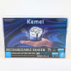 MAQUINA DE AFEITAR PORTATIL KEMEI RECARGABLE LCD DISPLAY KM-C455
