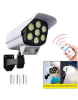 Foco Solar Led Tipo Cámara Sensor Movimiento 150w + Control1