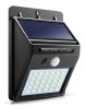 Luz Lámpara De Pared Foco Solar 30 Led Exterior1