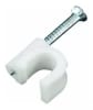GRAMPAS GRAPAS PLASTICAS BLANCAS 8MM 10MM PARA CABLE1