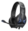 AUDIFONO GAMER ON EAR USB+3,5 LED DHE-80011