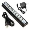 HUB USB 2.0 10 BOCA CON CARGADOR1