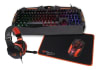 COMBO GAMER TECLADO + MOUSE + AUDIFONO + MOUSEPAD MEETION C500 4 IN 11