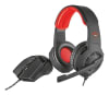 TRUST GXT 784 GAMING HEADSET & MOUSE PC LAPTOP BLACK 2 IN 1 1