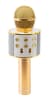 KARAOKE MICROPHONE BLUETOOTH DORADO1