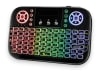 Mini Teclado Smart TV Iluminado - Bluetooth + WiFi 2.4GHz1