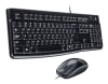 COMBO TECLADO Y MOUSE LOGITECH WIRED MK1201