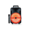 PARLANTE MICROLAB 2000W CON MICROFNO INALAMBRICO NARANJO1
