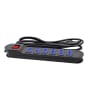 EXTENSION MULTIPLE SWITCH XT53 6 POS 3 MTS NEGRO1