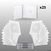 PACK 25 CAJA CD TRANSPARENTE1