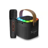 PARLANTE KARAOKE MLAB MY LIL FIRST SINGER CON LUZ RGB 1 MICROFONO INALAMBRICO BLACK1