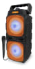 MLAB KARAOKE DEEP BOUNCE 2 MICROFONO CON CABLE NARANJA Y VERDE1