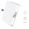 PLAFON MIXTO CUAD. SUNLIGHT WELLMAX 18W1