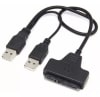 ADAPTADOR USB 2.0 A SATA 2.5 CON DOBLE USB+DC Y CAJA1