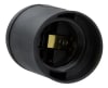 PORTA LAMPARAS E27 SIMPLE 250V 10A NEGRO 1