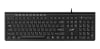 TECLADO ALÁMBRICO USB SLIMSTAR 230 NEGRO NEGRO1