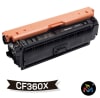 TONER NEGRO COMPATIBLE PARA HP M553 M577 HP508 CF360 BK1