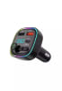 TRANSMISOR FM BT 12V-24V + CARGADOR RAPIDO 20W 2USB QC3.0 + PD 3.1A + MSD MLAB1