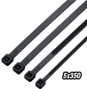 Amarra Cable 5x350mm (100 unidades) Calidad Industrial1
