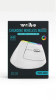 Mouse Vertical Inalámbrico Ergonómico WB-889 - Colores BK/WH2