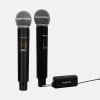 SET 2 MICROFONOS INAL. UHF PHILCO PRO RECARGABLES1