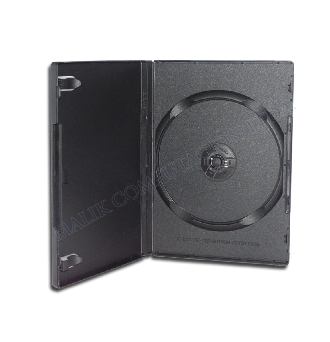 CAJA SINGLE DVD 14MM NEGRA CALIDAD PREMIUM | malikcomputacion