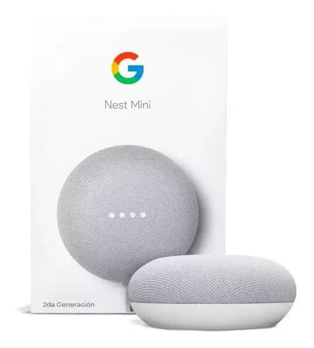 Google Nest Mini 2nd Gen con asistente virtual Google Assistant ...