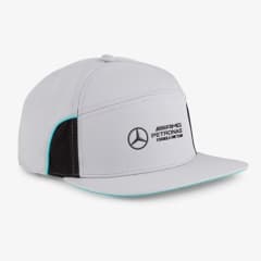 Gorra Puma Mercedes AMG Petronas F1 Plana - Gris