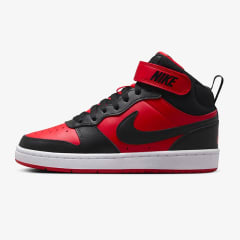 Zapatillas Nike Court Borough Mid 2 - Negro / Rojo