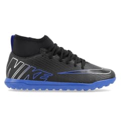 Zapatillas Nike Superfly 9 Club TF Jr. - Negro / Azul