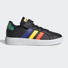 Zapatillas Adidas Grand Court 2.0 El K - Negro / Colors
