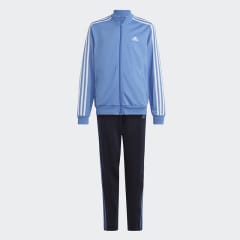 Buzo Adidas Essential 3S - Celeste / Negro