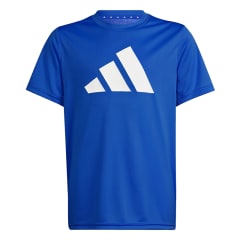Polo Adidas Train Essentials Logo T - Azul