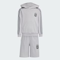 Buzo Adidas Minecraft Short - Gris
