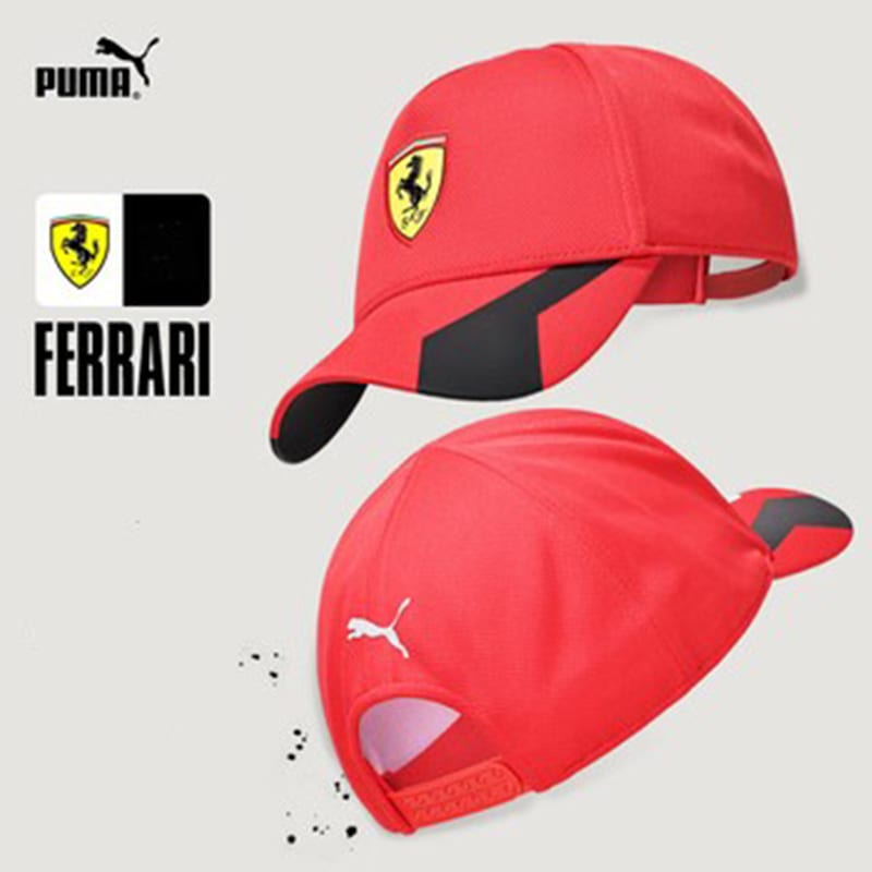 Gorra Puma Scuderia Ferrari - Rojo / Negro3